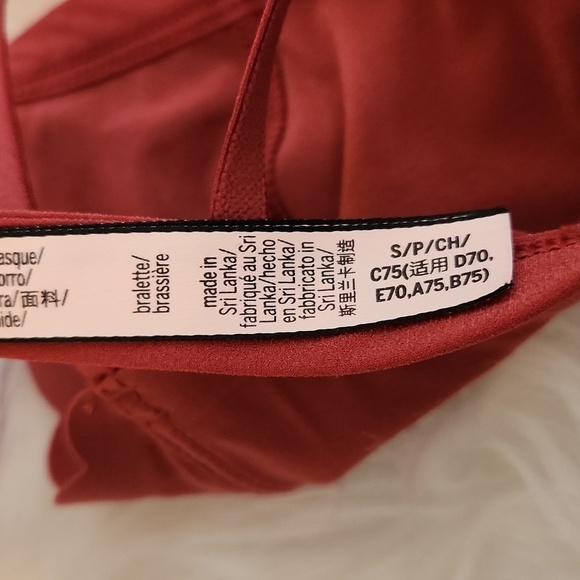 Victoria's Secret Pink Rose/Rose Blush Bralette Size S - Picture 10 of 10